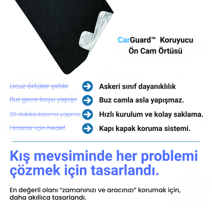 CarGuard™ 360 Termal Ön Cam Kalkanı